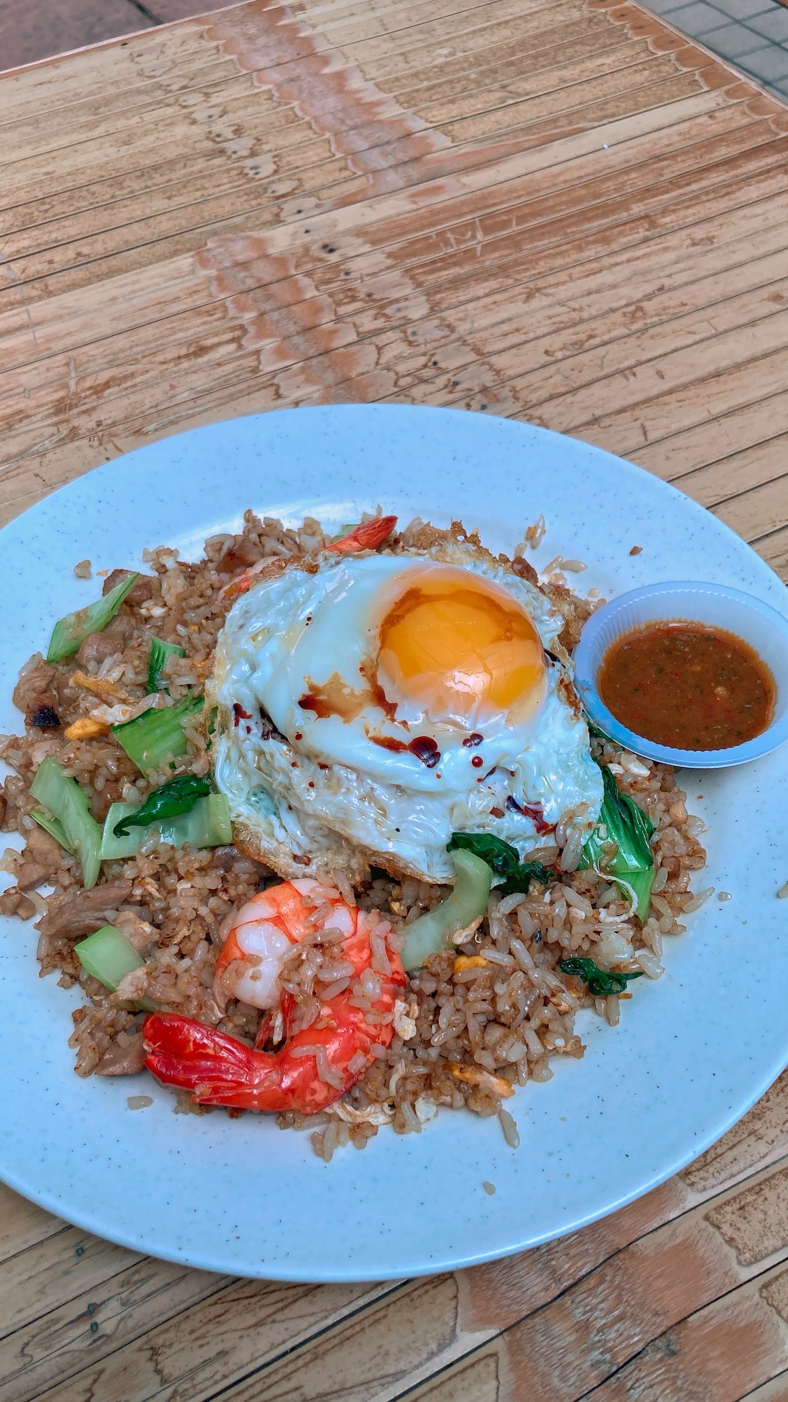 虾炒饭 & 蛋 Prawn Fried Rice & Egg (Original)